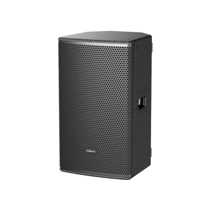 Audiocenter SA312+ 12-inch active loudspeaker with DSP control and Bluetooth.