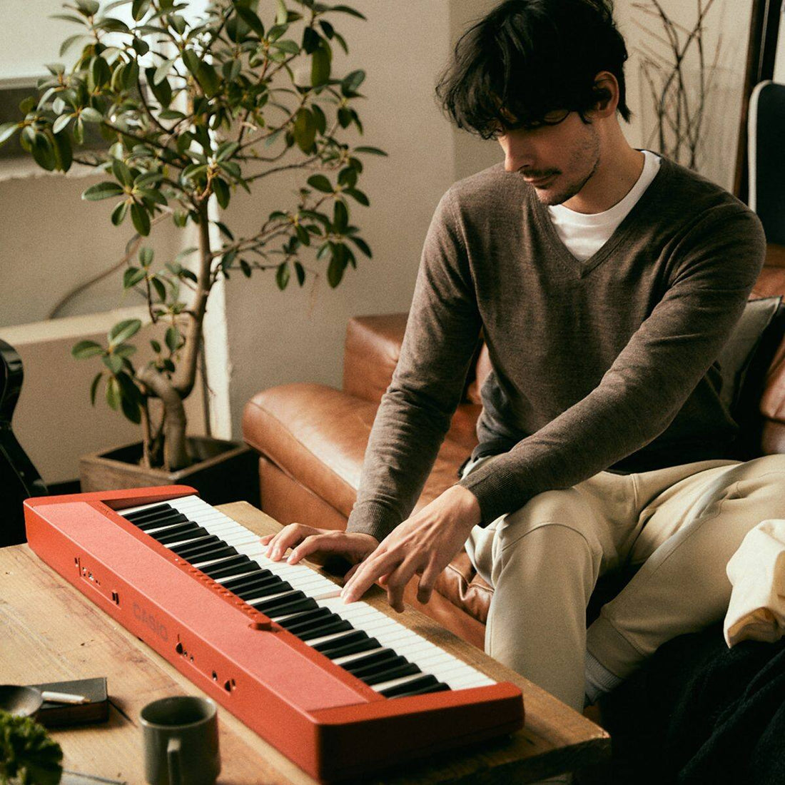 Casio CT-S1RD 61-Key Portable Keyboard