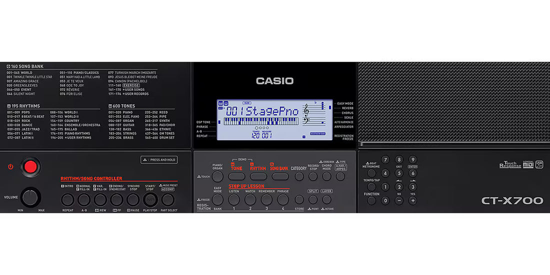 Casio CT-X700 61-Key Portable Keyboard