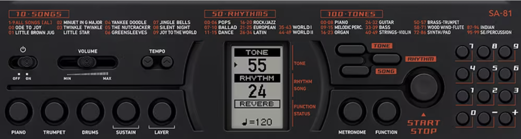 Casio SA-81 44-Key Mini Keyboard