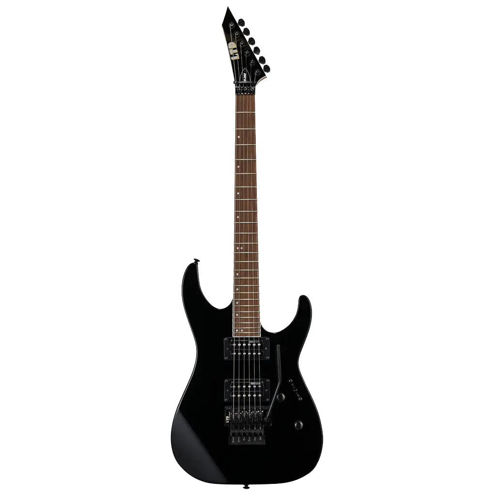 ESP LTD M-200 Electric Guitar sleek Black finish full view
