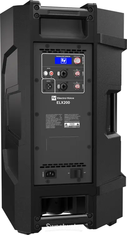 EV ELX200-12P rear panel