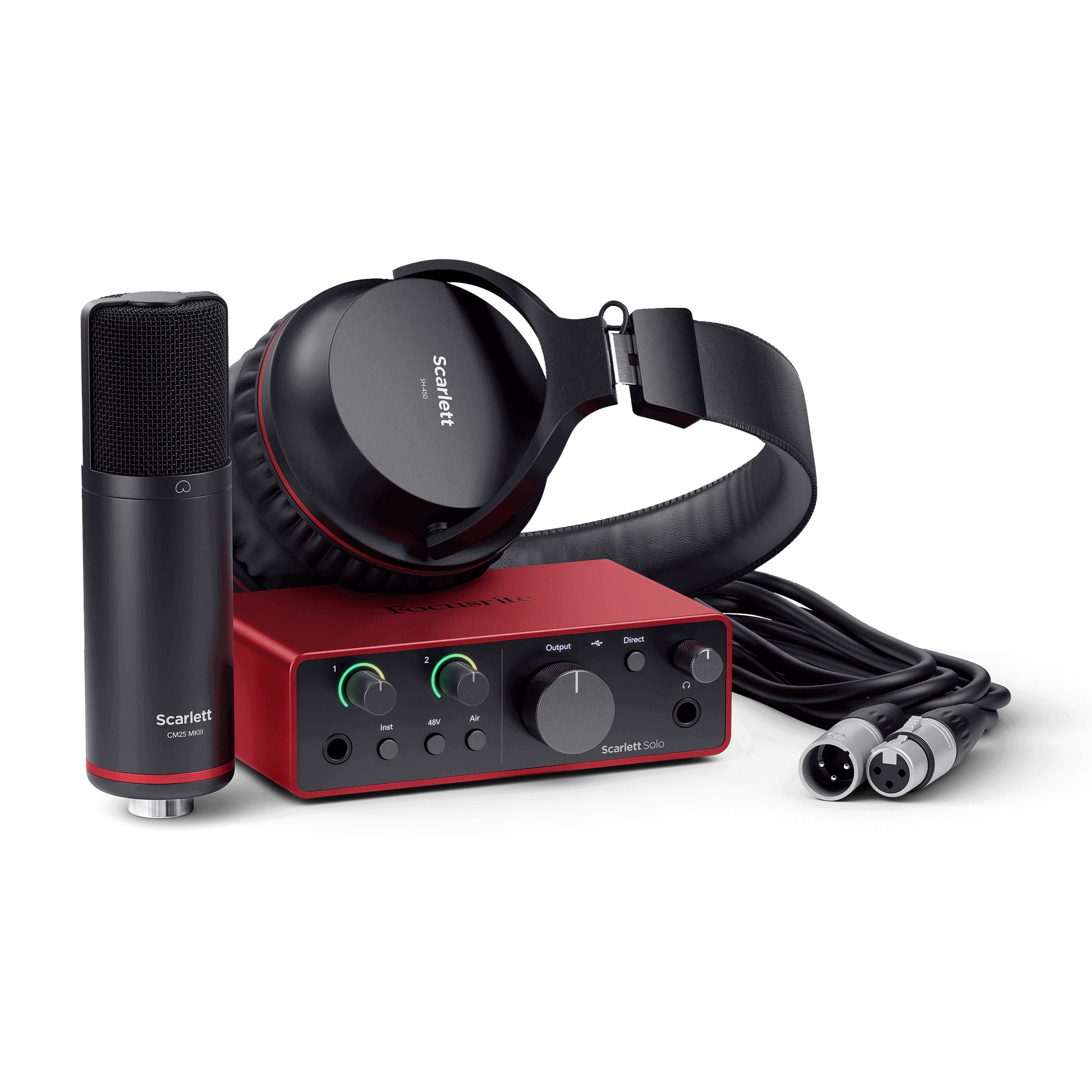 Focusrite Scarlett Solo Studio 4th Gen Audio Interface