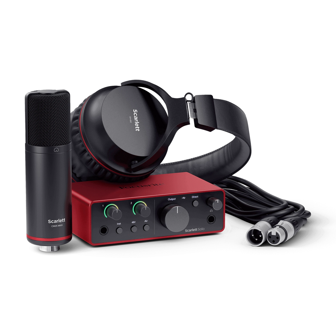 Focusrite Scarlett Solo Studio 4th Gen Audio Interface