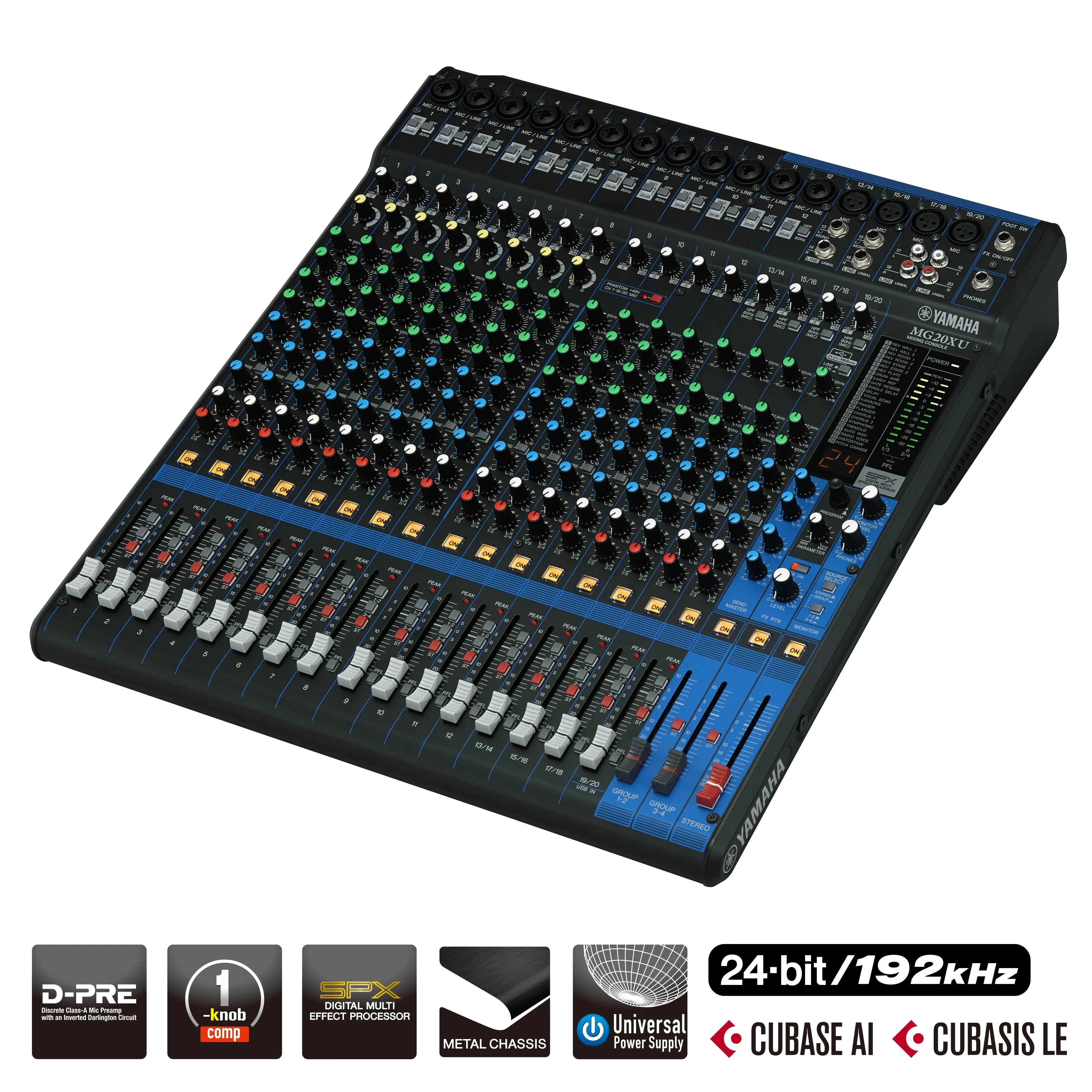 Yamaha MG20XU 20 Channel Mixer Nepal