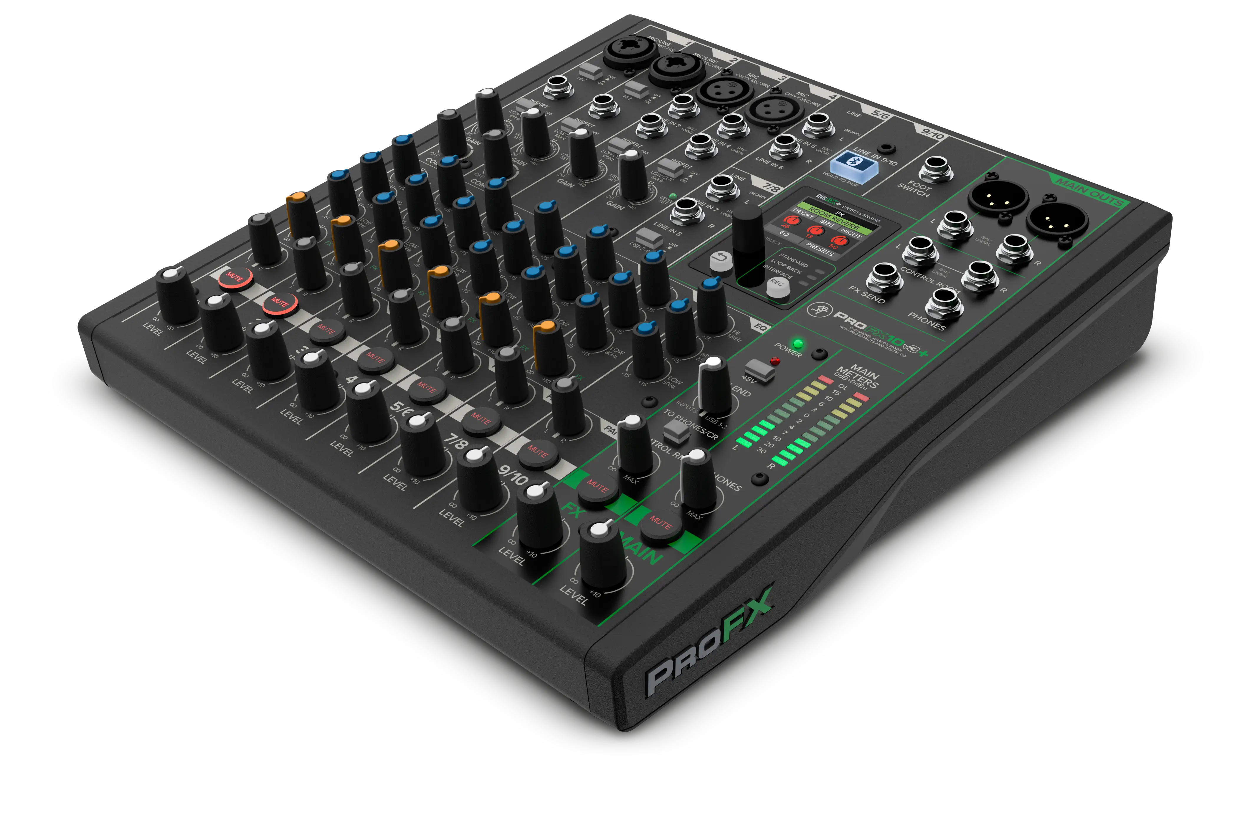 Mackie ProFX10v3+ 10-channel 