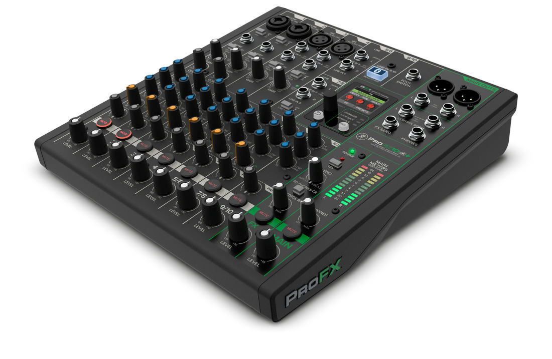 Mackie ProFX10v3+ 10-channel 