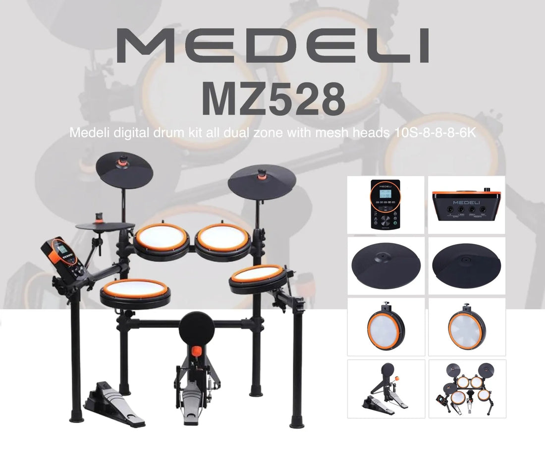 Medeli MZ528E Electronic Drum Kit