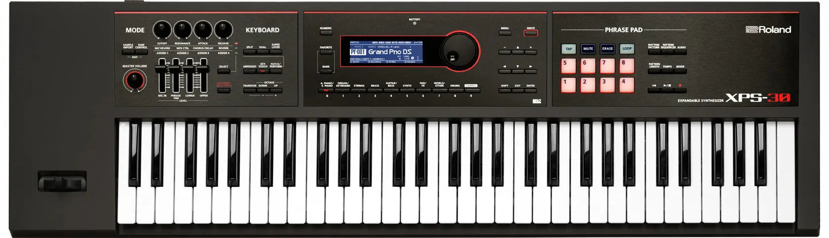 Roland XPS-30 synthesizer front view