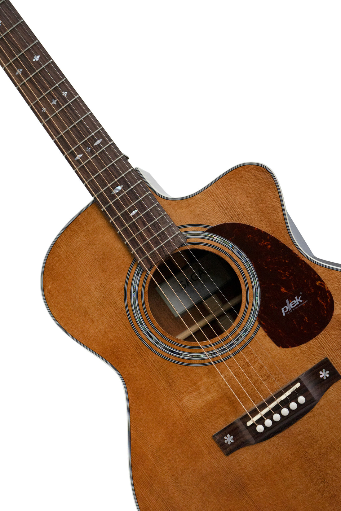 Saga Guitar A1GCRE PRO Semi Acoustic Guitar