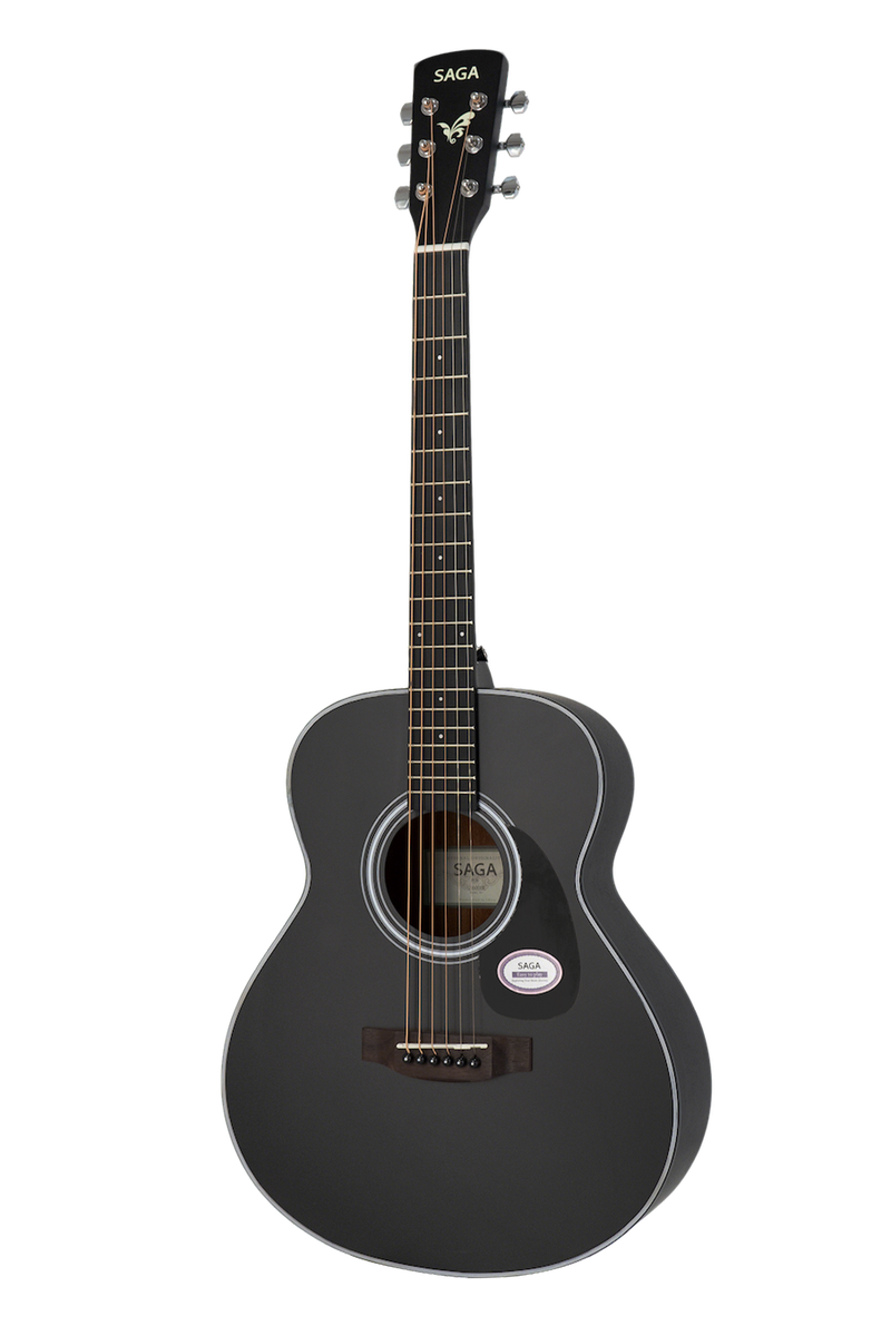 Saga Guitar GS600BK Acoustic Guitar