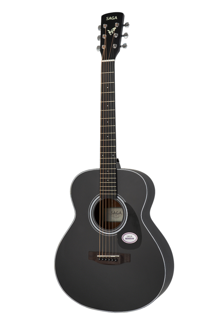 Saga Guitar GS600BK Acoustic Guitar