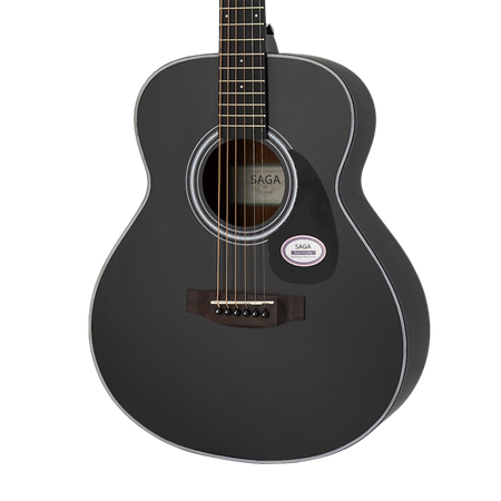 Saga Guitar GS600BK Acoustic Guitar
