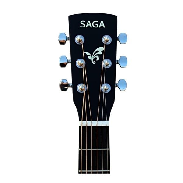 Saga Guitar GS600BK Acoustic Guitar