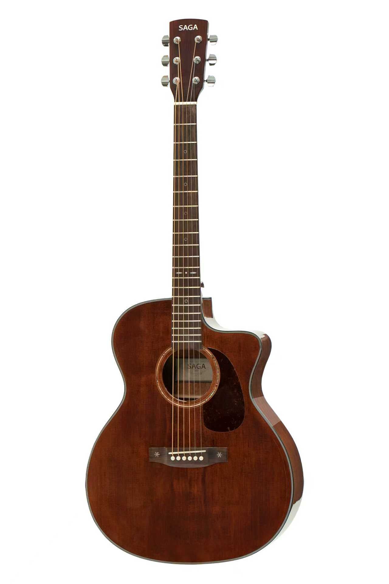 Saga Guitar SF830GCE R Semi Acoustic Guitar
