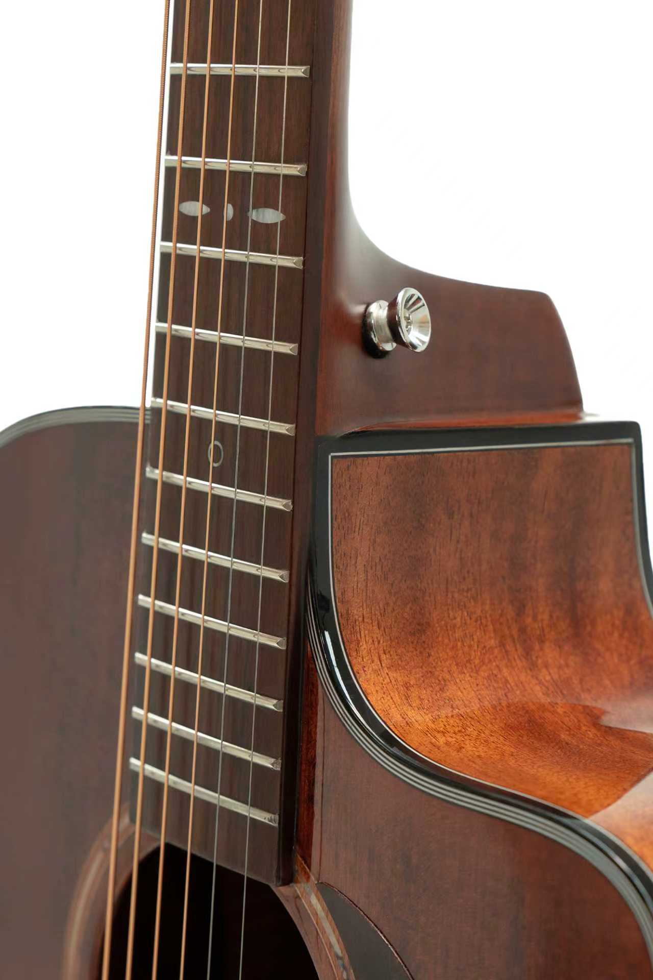Saga Guitar SF830GCE R Semi Acoustic Guitar