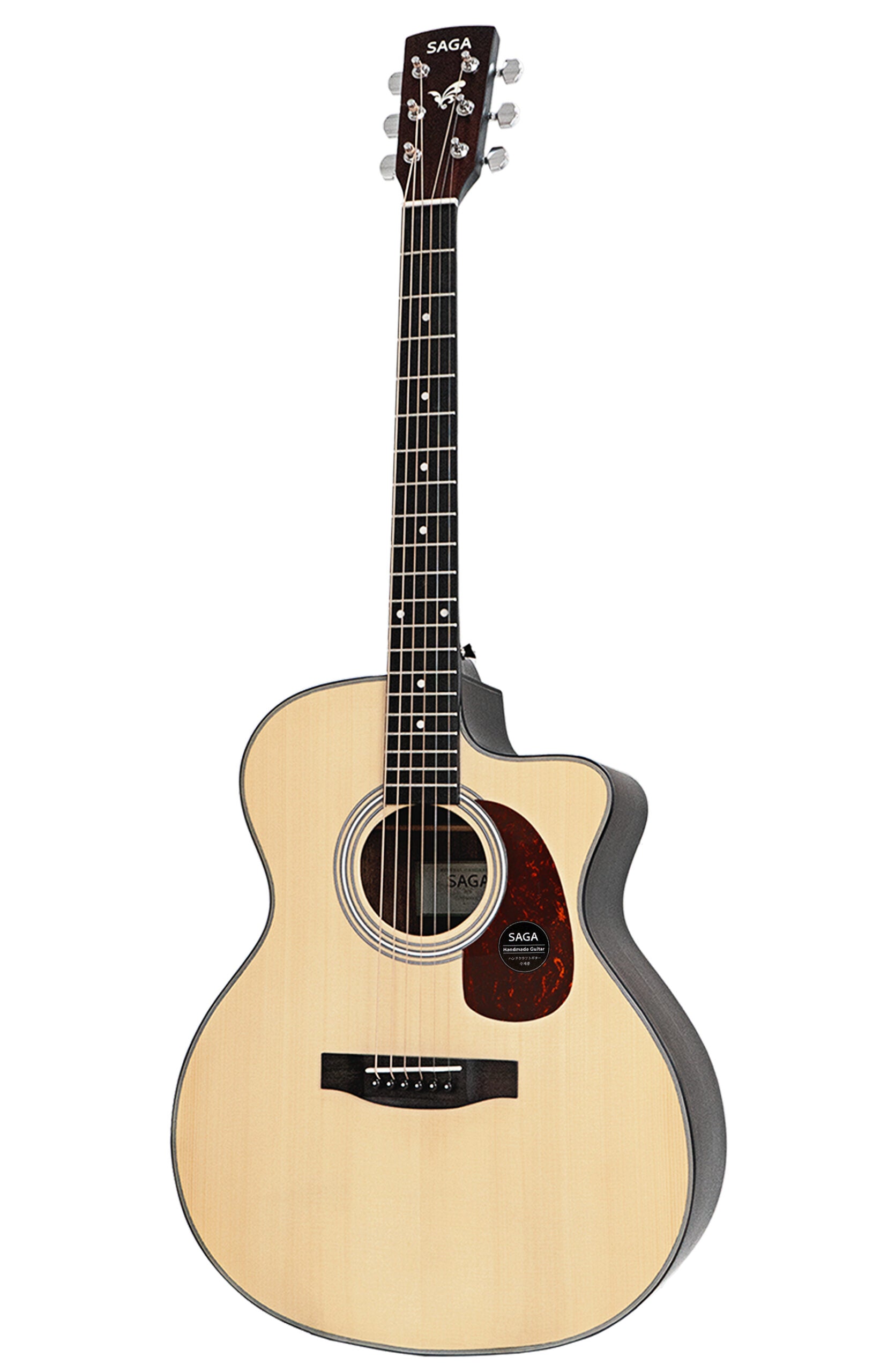 Saga Guitar SF830GCE Semi Acoustic Guitar