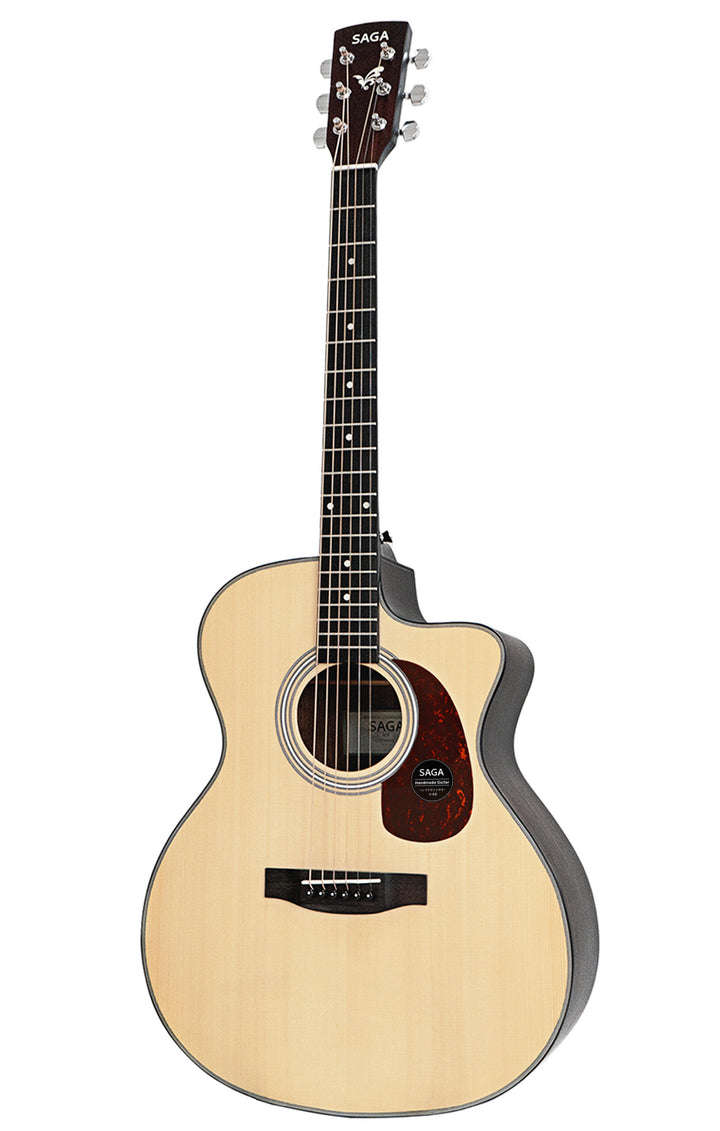 Saga Guitar SF830GCE Semi Acoustic Guitar