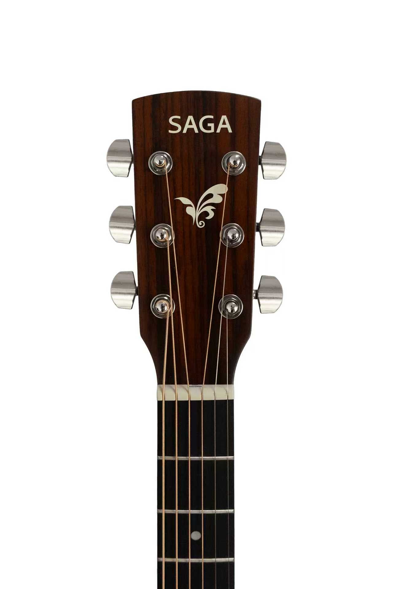 Saga Guitar SF830GCE Semi Acoustic Guitar