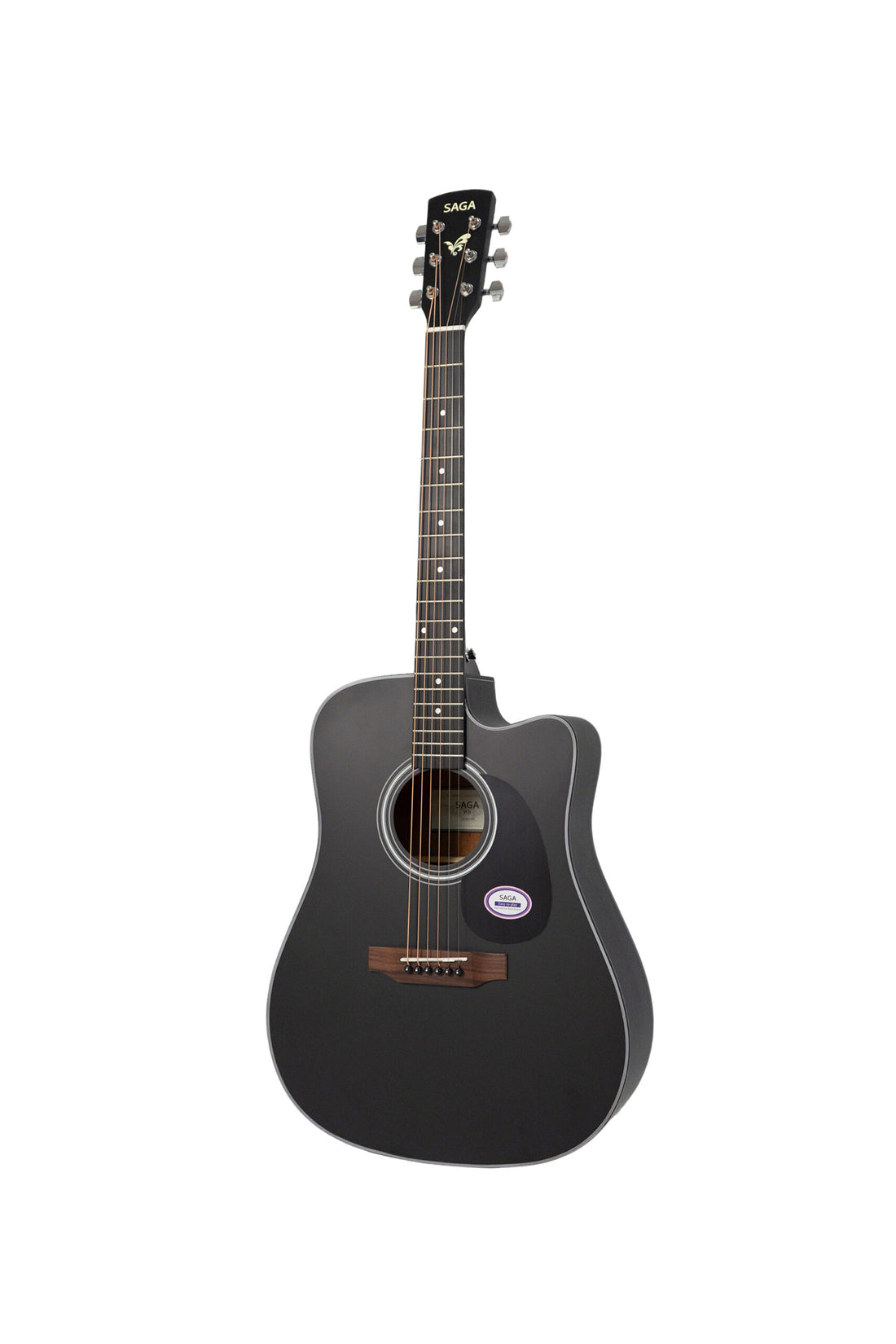 Saga SF600CBK Acoustic Guitar