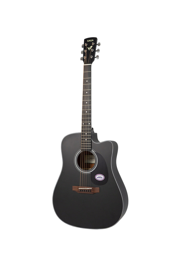 Saga SF600CBK Acoustic Guitar