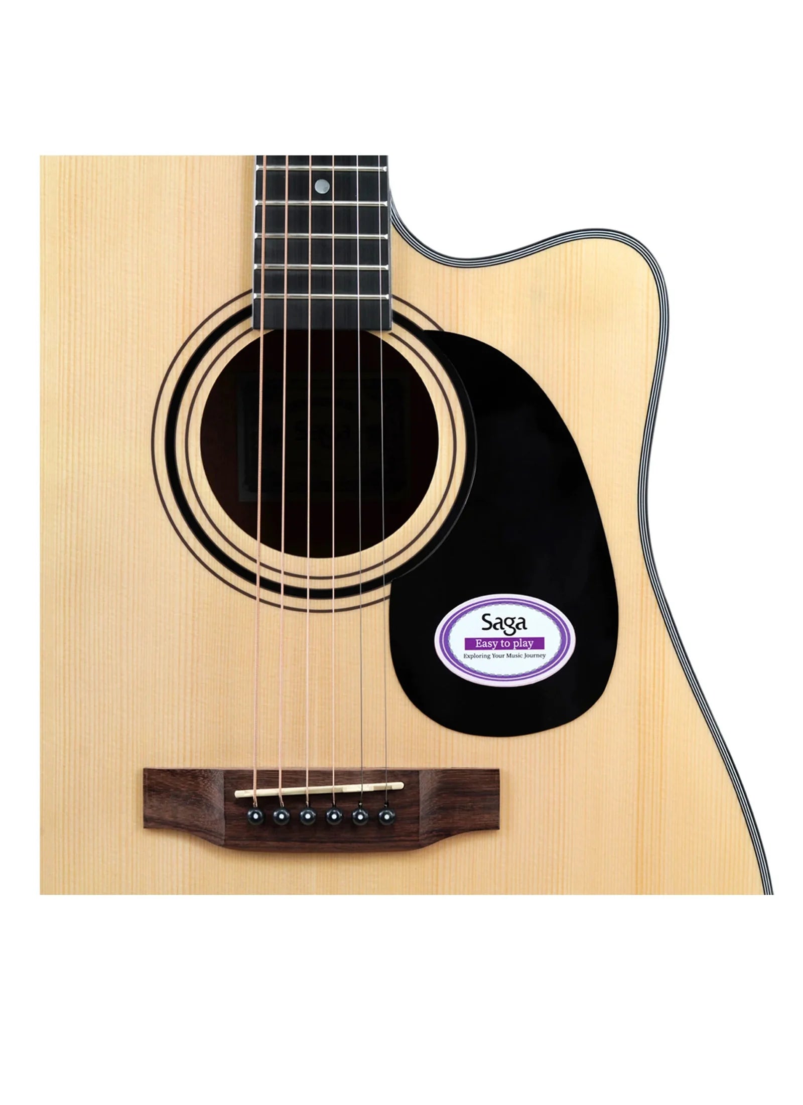Saga SF600C Acoustic Guitar