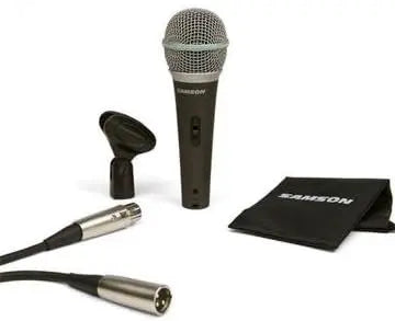 Samson microphone with accessories 