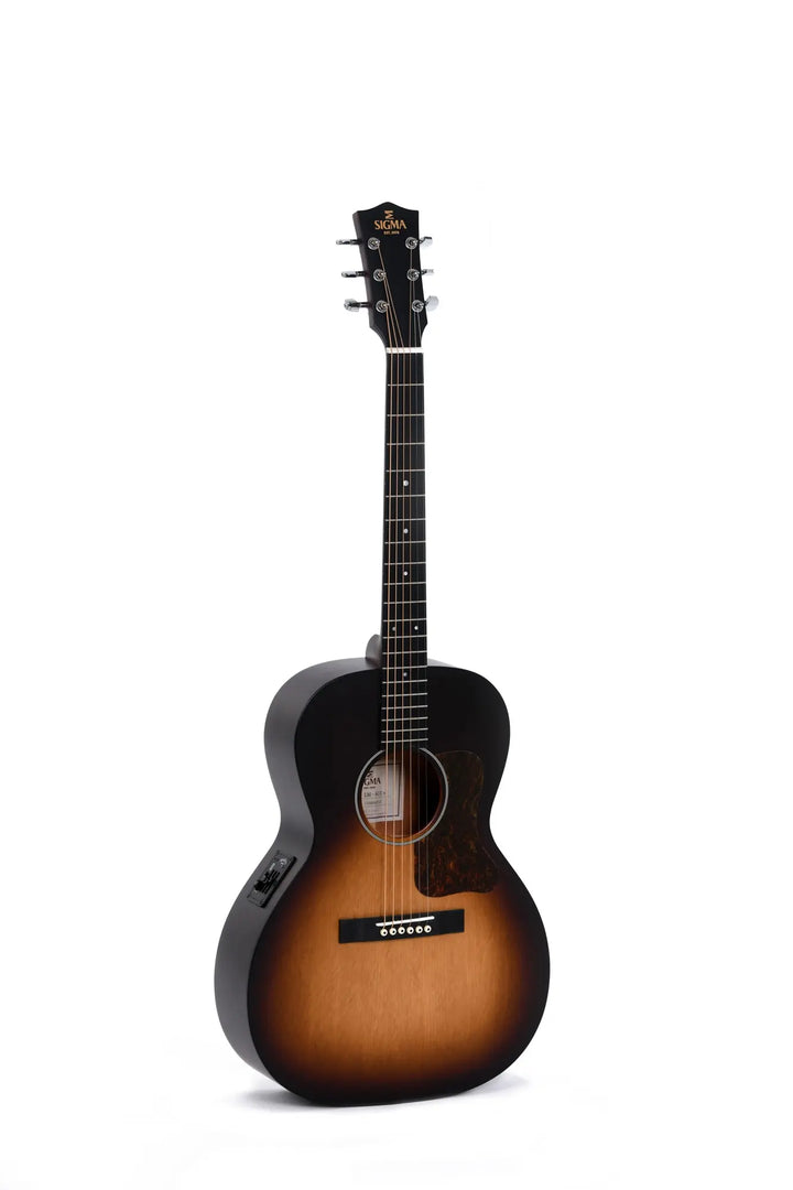 Sigma LM-SGE Grand Concert Acoustic guitar with a sunburst finish 