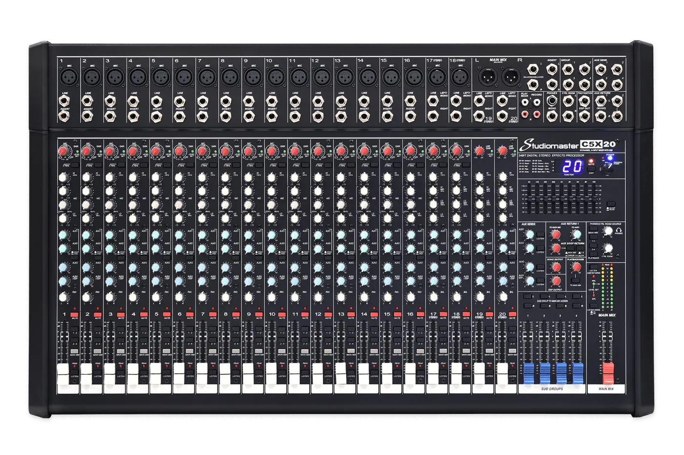 Studiomaster C5X-20 Hymns Music