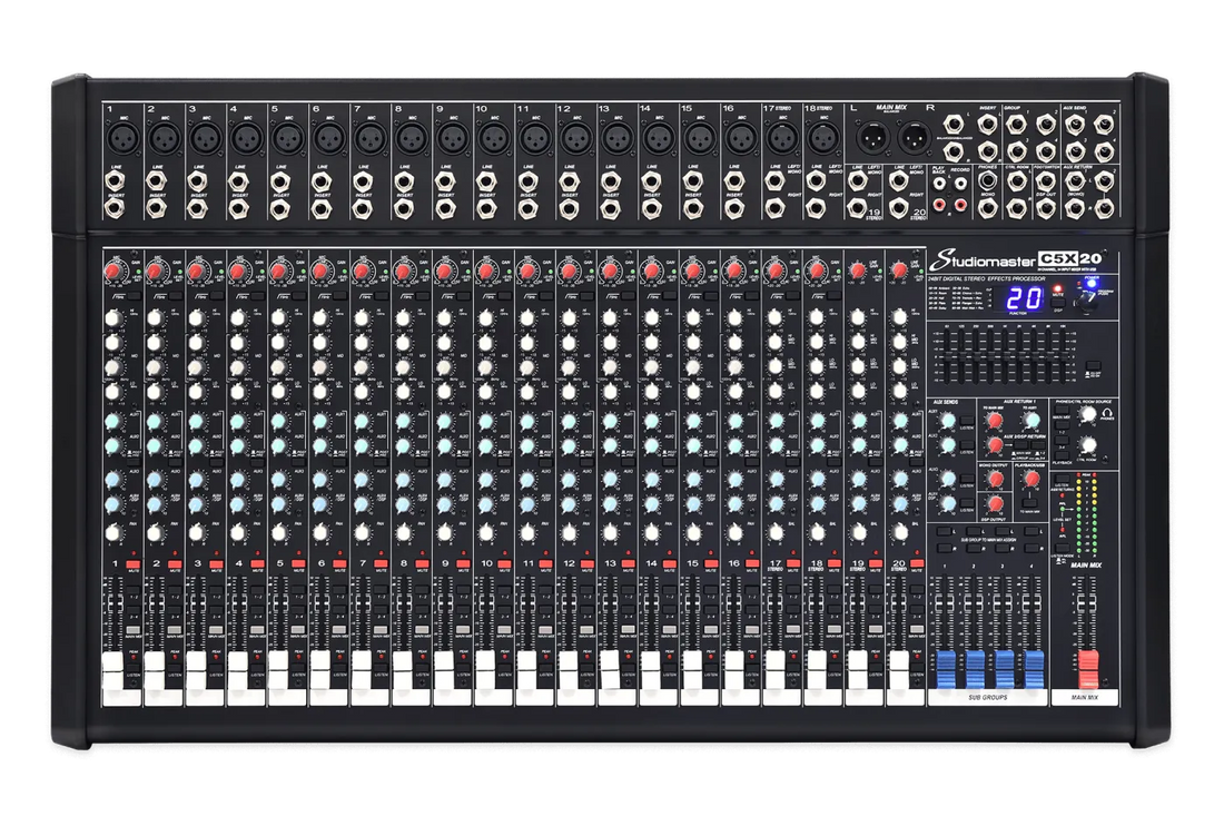 Studiomaster C5X-20 Hymns Music