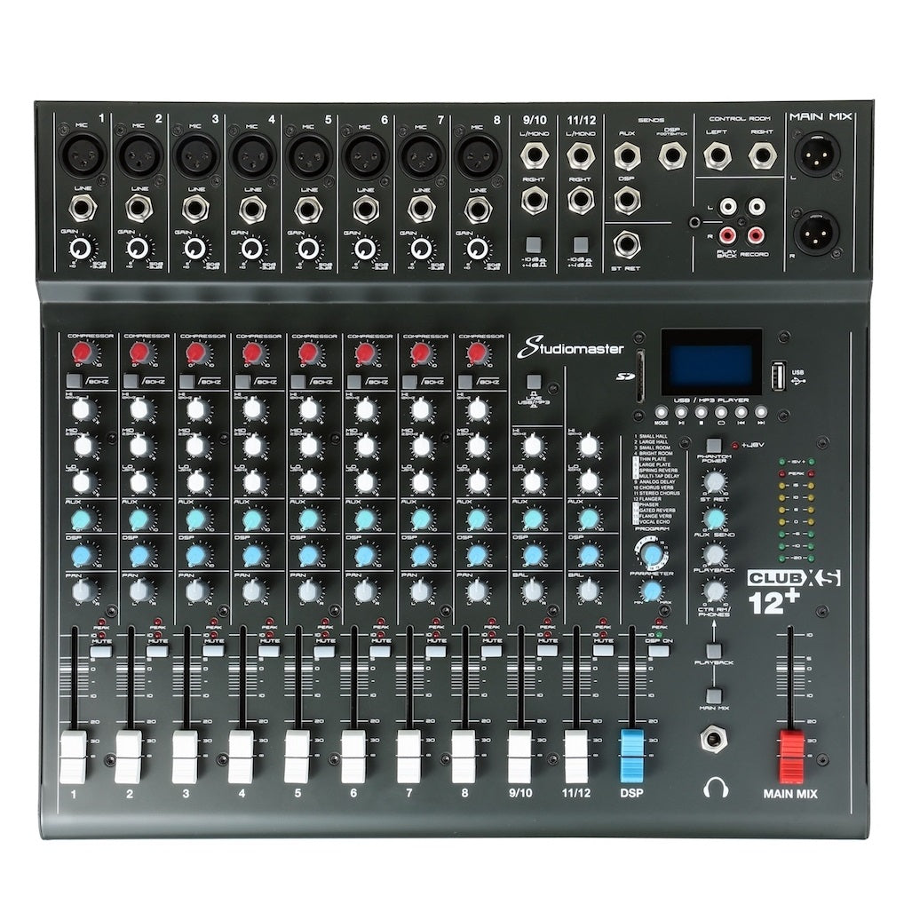 Studiomaster CLUB XS12+ Hymns Music