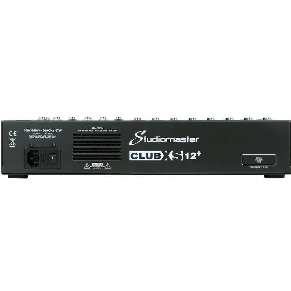 Studiomaster CLUB XS12+ Hymns Music