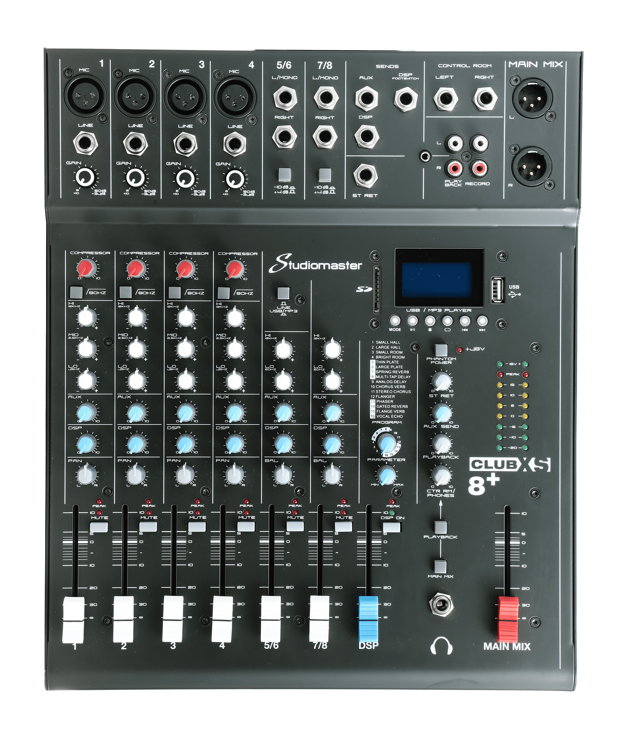 Studiomaster Club XS8+ Hymns Music