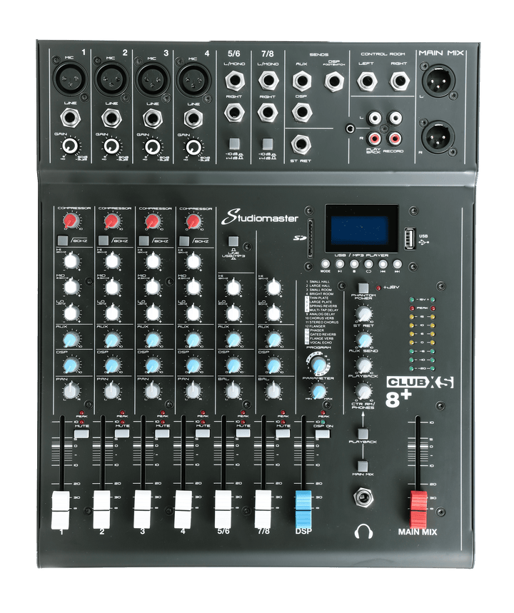 Studiomaster Club XS8+ Hymns Music