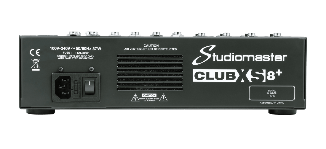 Studiomaster Club XS8+ Hymns Music