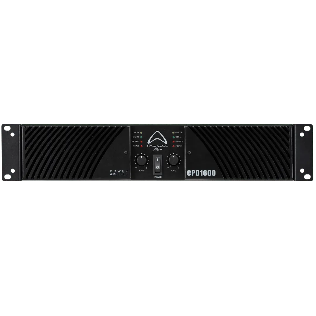 {{CPD-1600 Power Amplifier}}-{{Hymns Music}}Wharfedale CPD-1600  Power Amplifier - Hymns Music