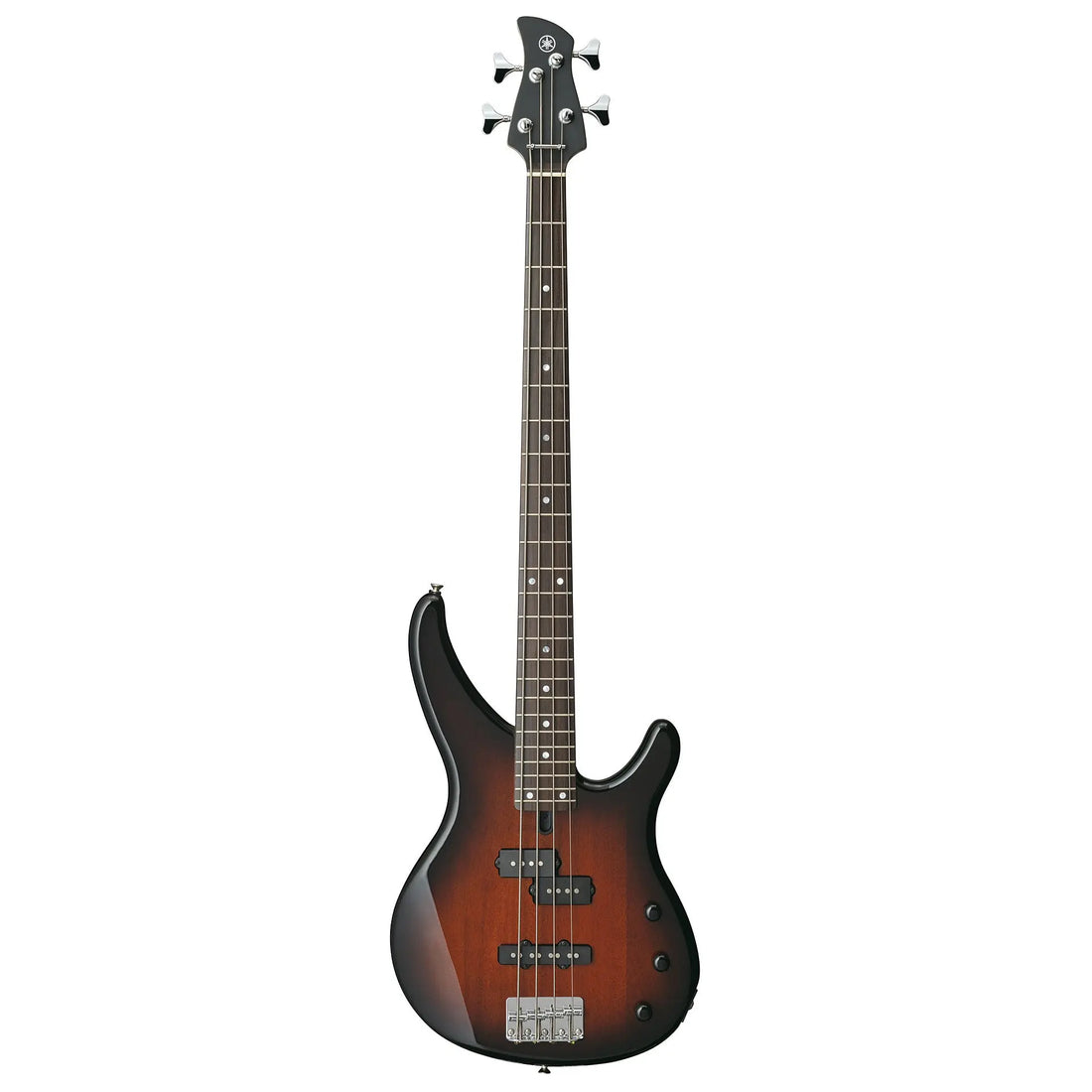 Yamaha TRBX174 4-string electric bass guitar in Old Violin Sunburst finish