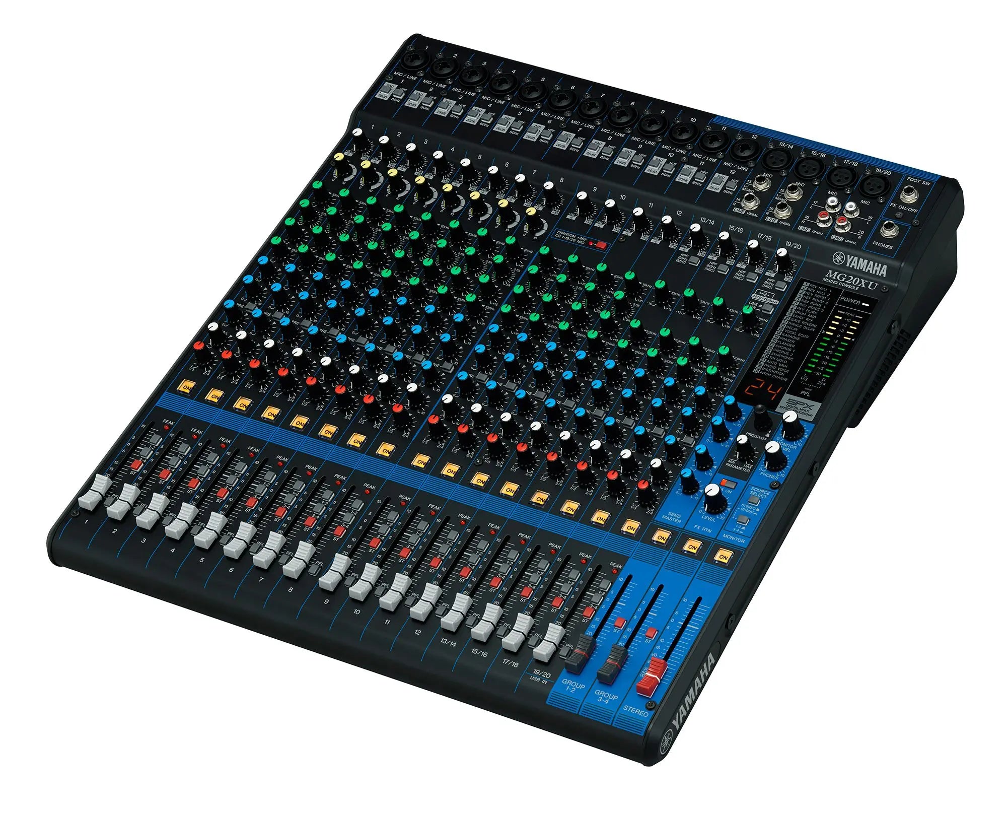 Yamaha MG20XU audio mixing console 