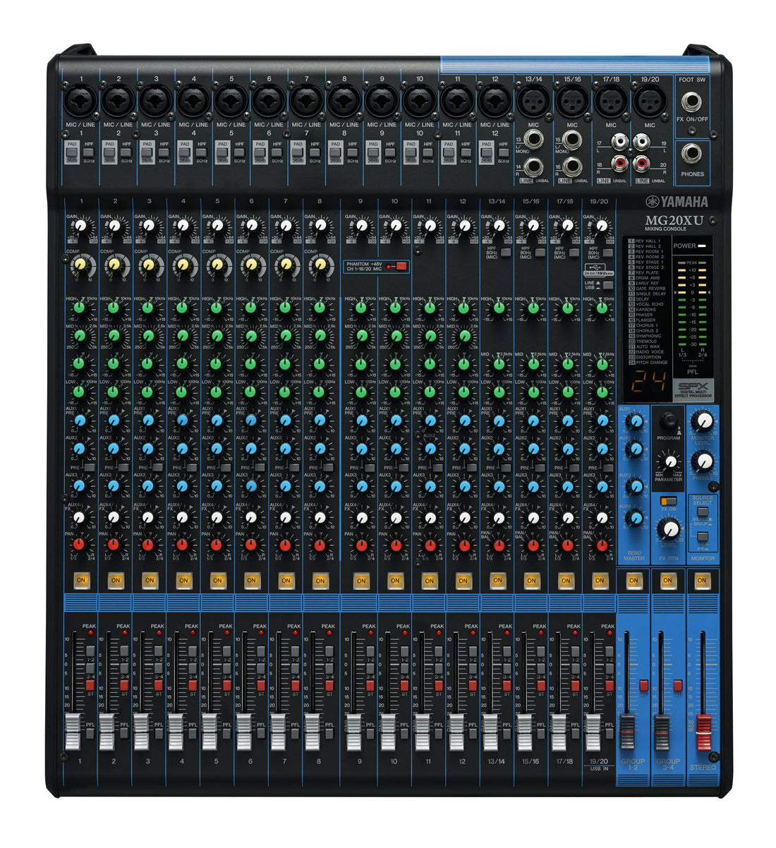 Yamaha MG20XU audio mixer price in nepal