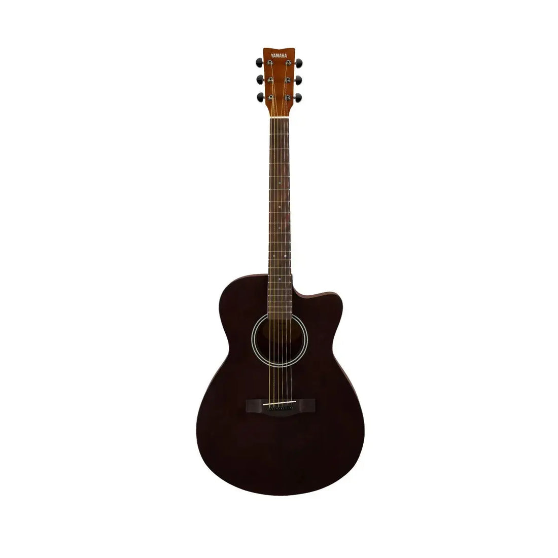 Yamaha FS400C concert cutaway acoustic guitar full view