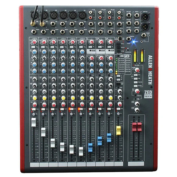 Allen & Heath ZED-12FX audio mixer 