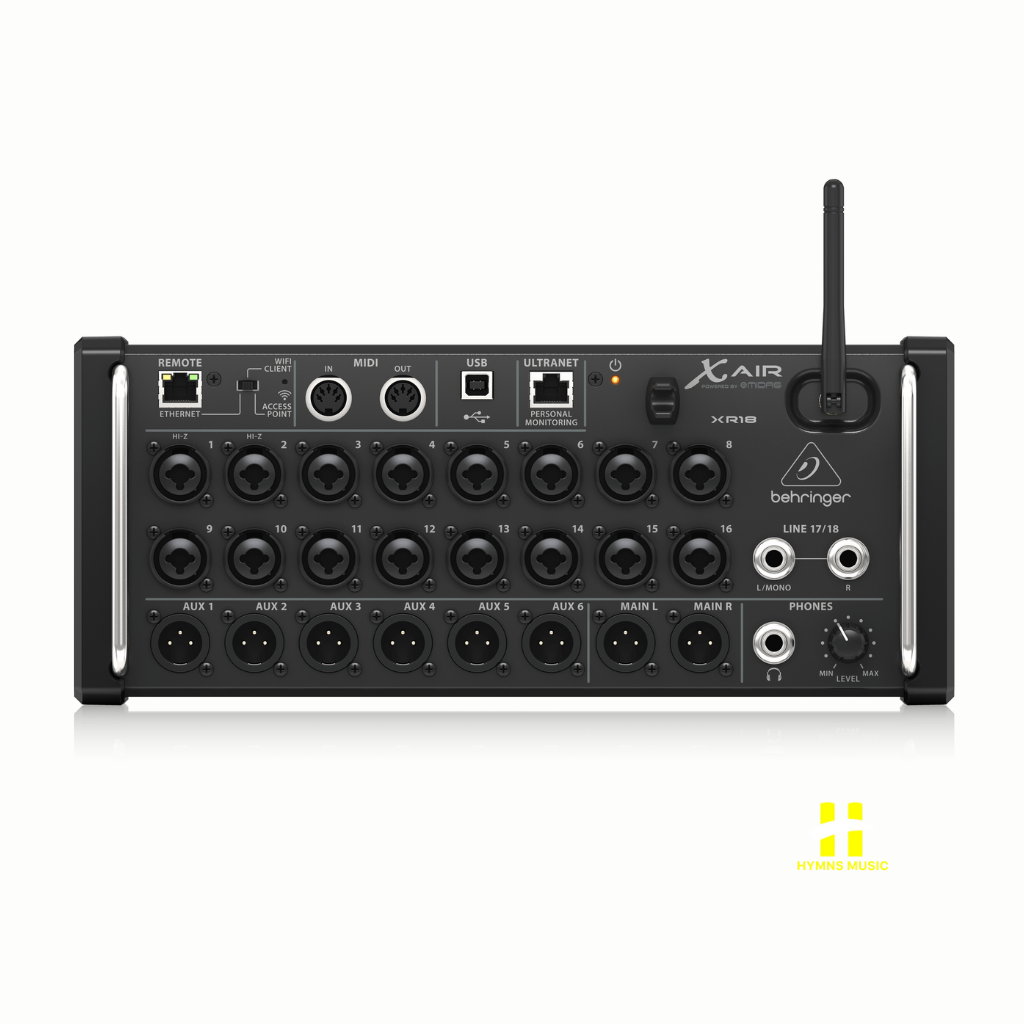 Behringer XR18 Digital Mixer with Midas Preamps – Nepal