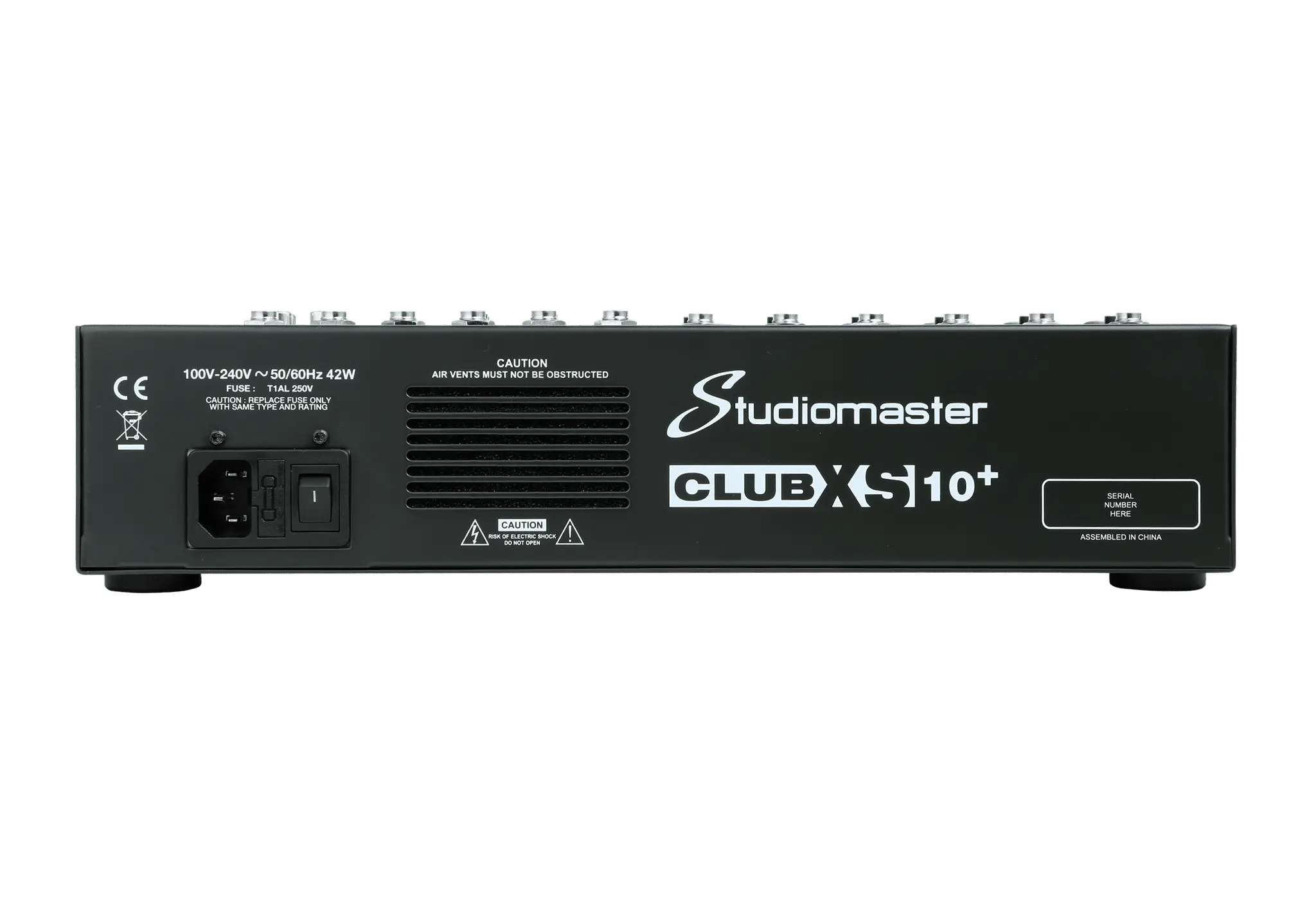 Studiomaster CLUB X-110+ audio equipment 