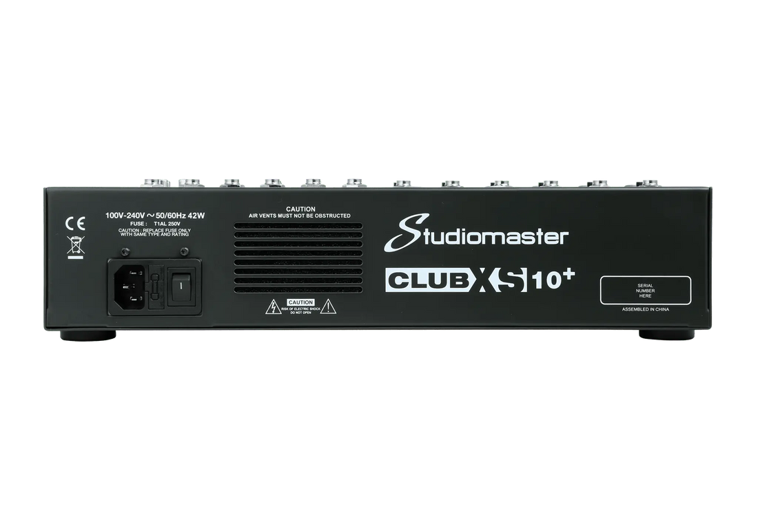Studiomaster CLUB X-110+ audio equipment 