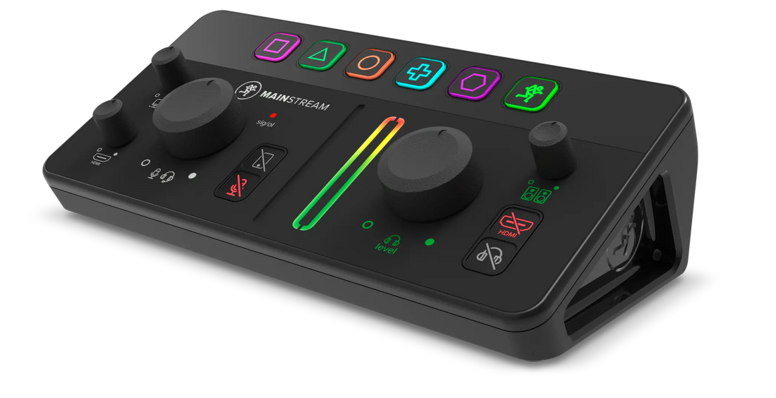 Mackie MainStream programmable keys for streamers