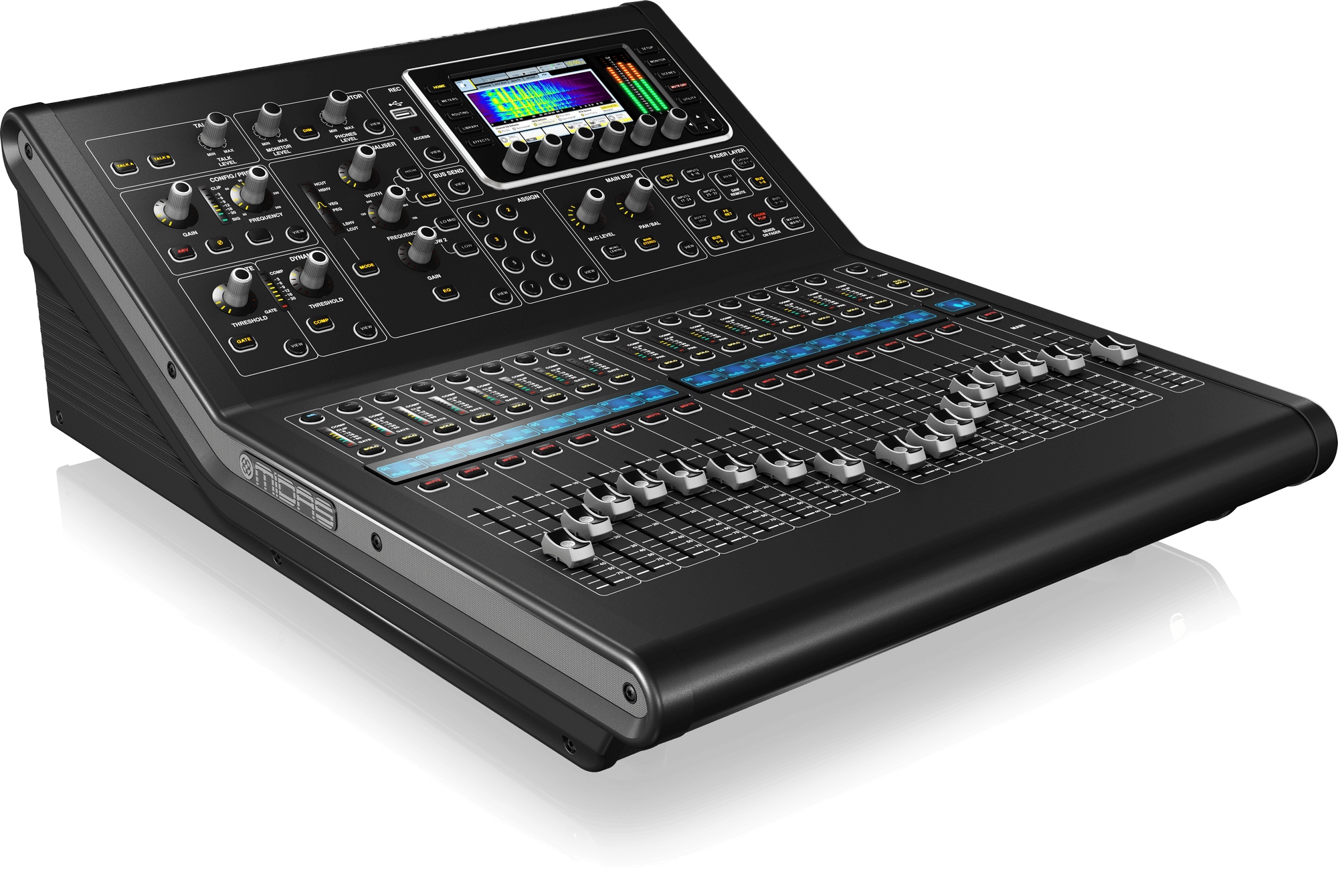 Side Profile of Midas M32R Mixer