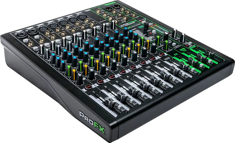Mackie ProFX12v3 12-Channel Professional Analog Mixer with USB Hymns Music