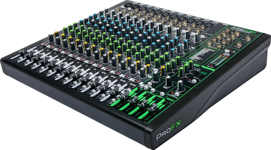 Mackie ProFX16v3 16-Channel Professional Analog Mixer with USB Hymns Music