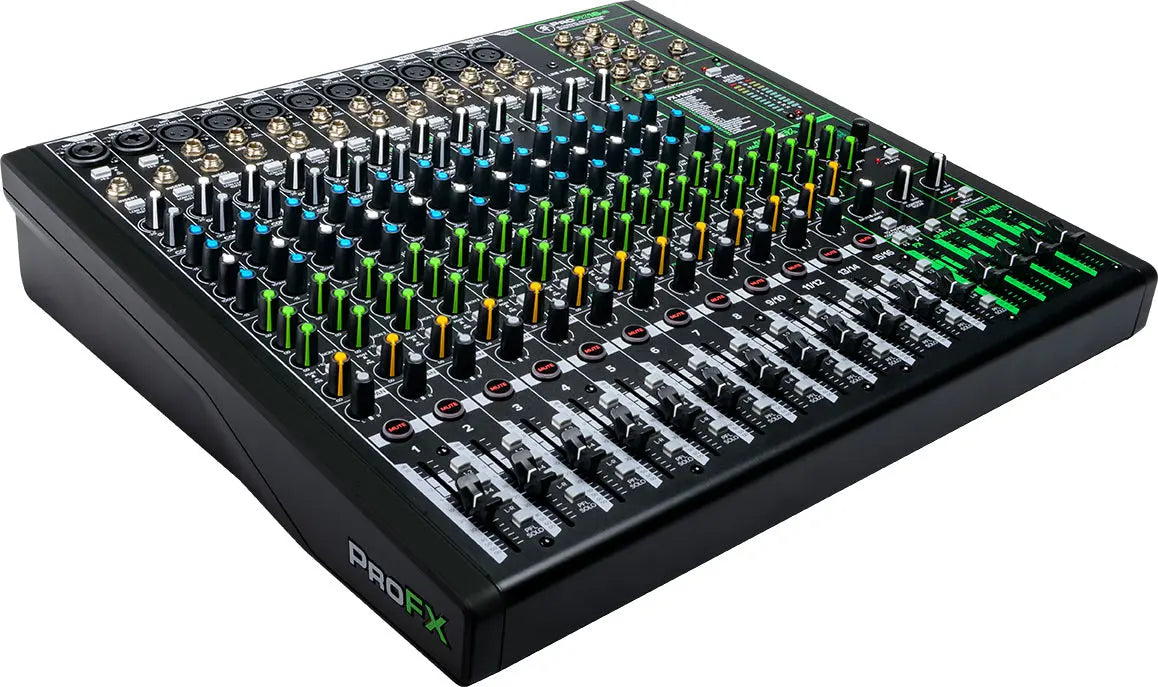 Mackie ProFX16v3 16-Channel Professional Analog Mixer with USB Hymns Music